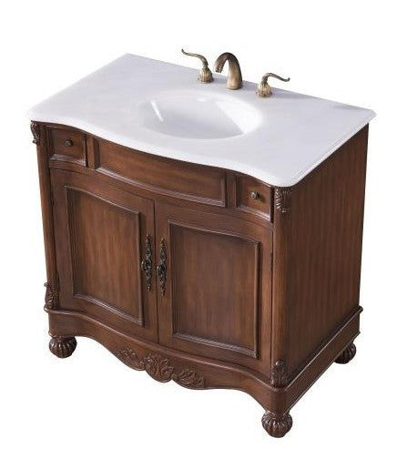 Windsor - 36"  2 Drawer Single Vanity Sink