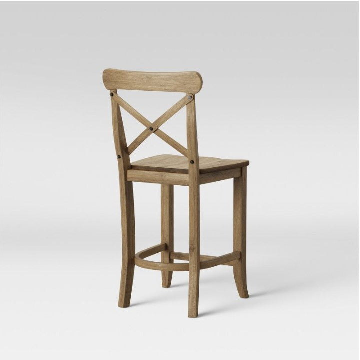 24" Litchfield X-Back Counter Height Barstool