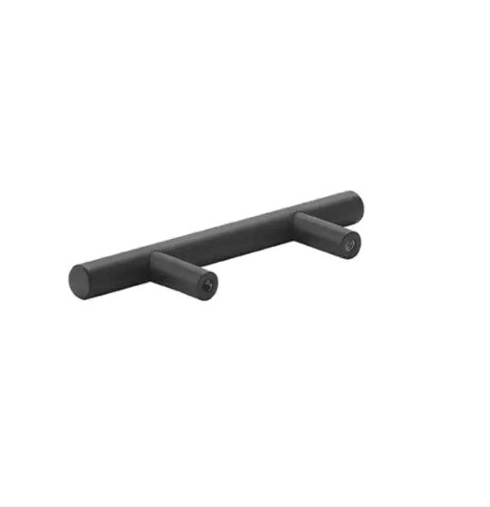 Bar Pulls 2-1/2 in. (64 mm) Matte Black Cabinet Drawer Pull (10-Pack)