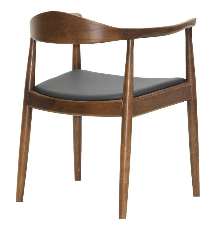 Embick Mid-Century Modern Dining Chair Brown