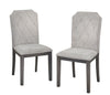 SET OF 2 Riga Chairs, Gray