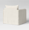Berea Slouchy Lounge Chair with French Seams