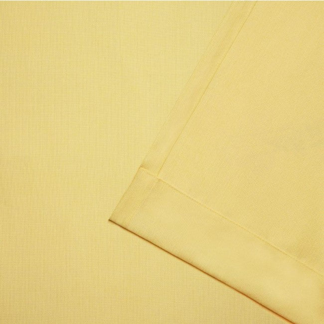 Biscayne Butter 54 in. W x 108 in L Grommet Top, Indoor/Outdoor Curtain Panel (Set of 2) LC629