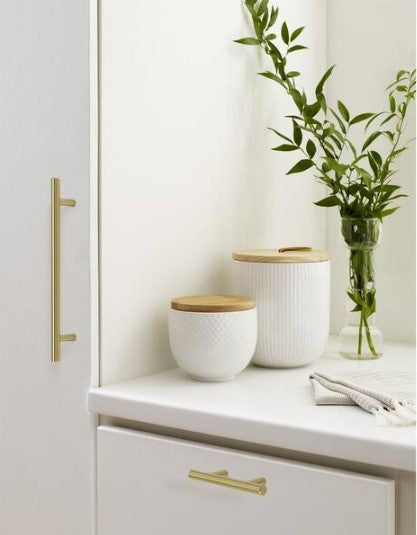 Bar Pulls 2-1/2 in. (64 mm) Golden Champagne Cabinet Drawer Pull (10-Pack)