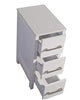 12 in. W x 18 in. D x 33.5 in. H Bath Vanity Side Cabinet Only in White CL420