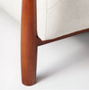 Elroy Accent Chair with Wood Legs