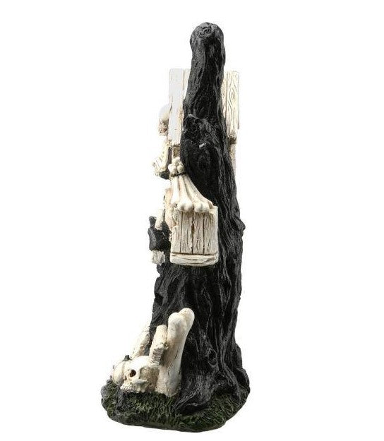 15 in. Halloween Tree Houses with Battery Operated LED Light