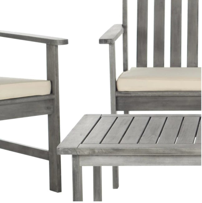 4 Piece Patio Conversation Set with Cushions