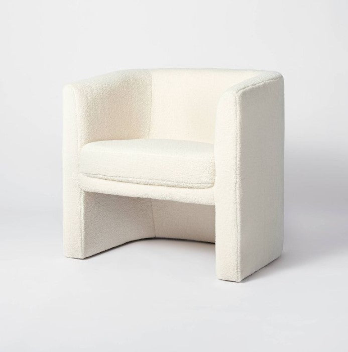 Vernon Upholstered Barrel Accent Chair