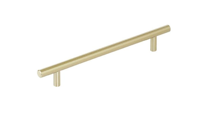Bar Pulls 7 in. (178 mm) Golden Champagne Cabinet Drawer Pull (10-Pack)