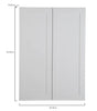 Cambridge Shaker Assembled Wall Cabinet with 2 Soft Close Doors K7939