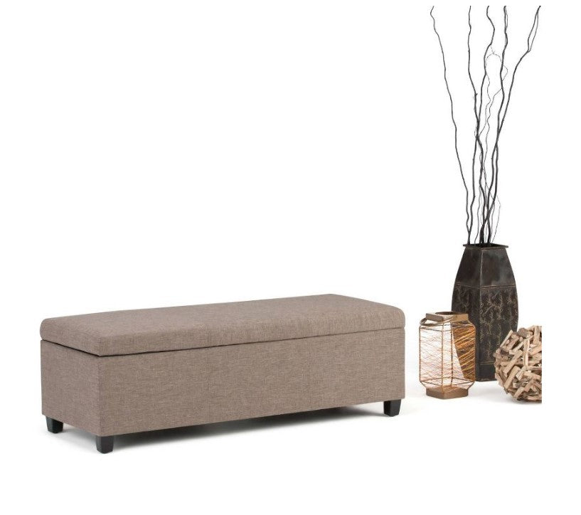 48" Franklin Storage Ottoman Bench