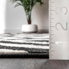 Zadie Geometric Black Area Rug DRug151-B2-S2