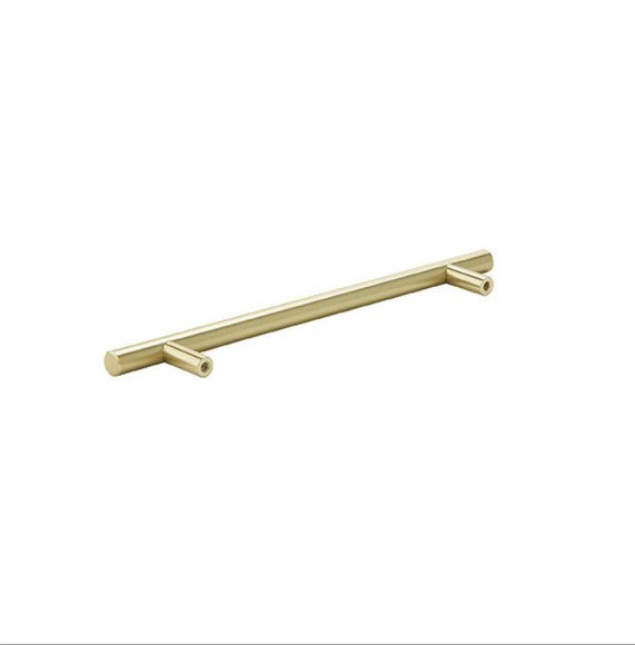 Bar Pulls 7 in. (178 mm) Golden Champagne Cabinet Drawer Pull (10-Pack)
