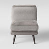 Harper Faux Fur Slipper Chair