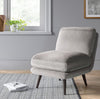 Harper Faux Fur Slipper Chair