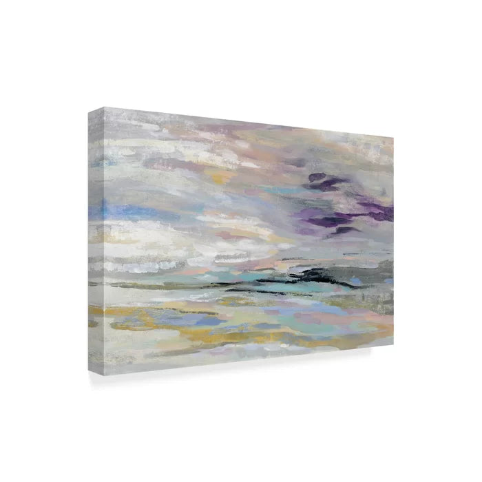 30" H x 47" W x 2" D Sea And Sky by Silvia Vassileva - Wrapped Canvas Print