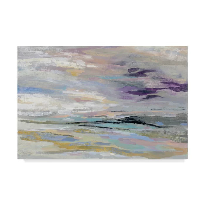 30" H x 47" W x 2" D Sea And Sky by Silvia Vassileva - Wrapped Canvas Print
