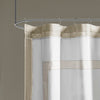 Searcy 100% Cotton Single Shower Curtain