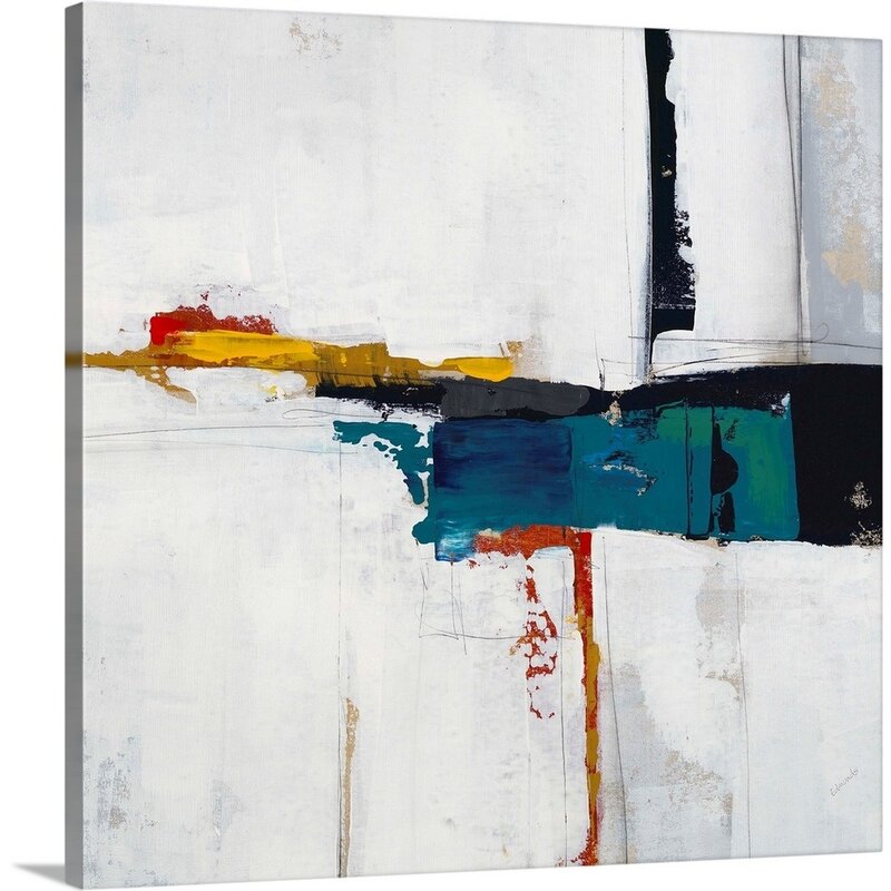 24" H x 24" W x 1.25" D Seconds Of Circumstance II by Sydney Edmunds - Painting on Canvas