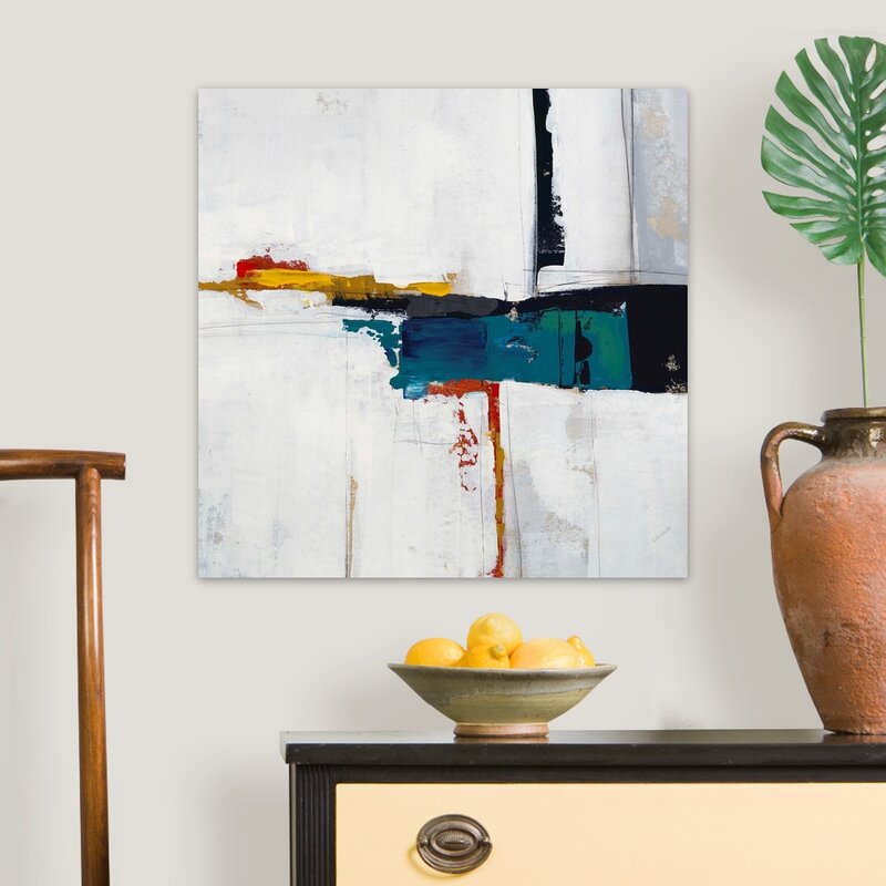 24" H x 24" W x 1.25" D Seconds Of Circumstance II by Sydney Edmunds - Painting on Canvas