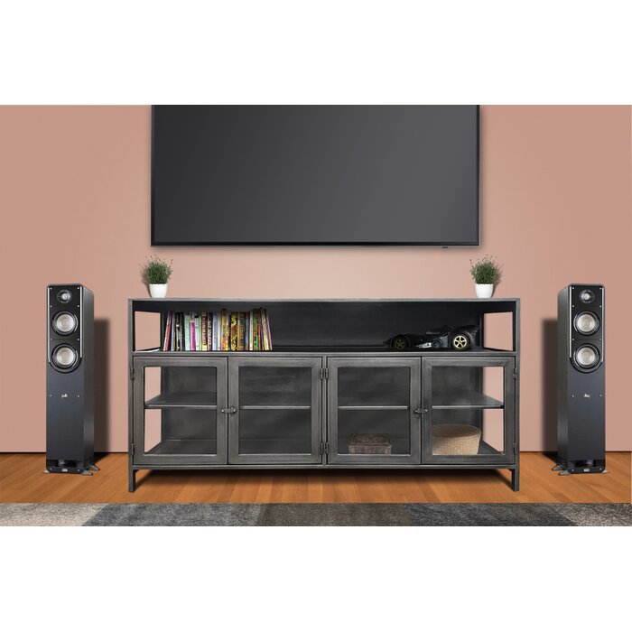 Black Selvidge TV Stand for TVs up to 75"