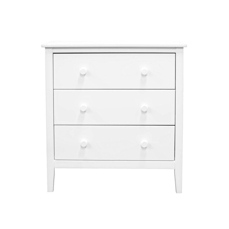 Semeraro 3 Drawer 30'' W Solid Wood Chest