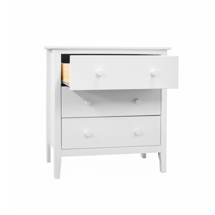 Semeraro 3 Drawer 30'' W Solid Wood Chest