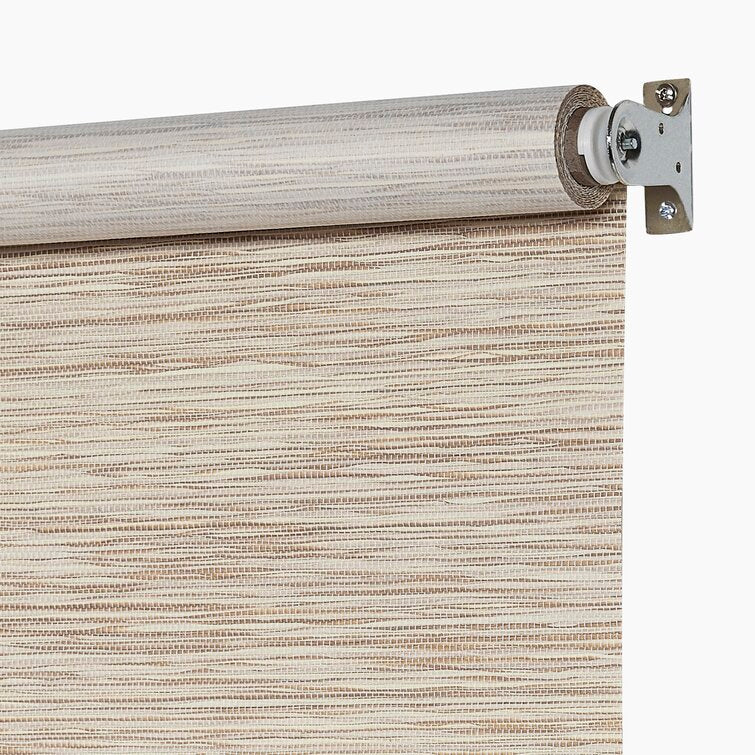 32"W x 72"L Natural Semi-Sheer Roller Shade