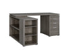 Dark Gray Senga Reversible L-Shape Executive Desk TTR416