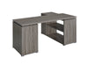 Dark Gray Senga Reversible L-Shape Executive Desk TTR416