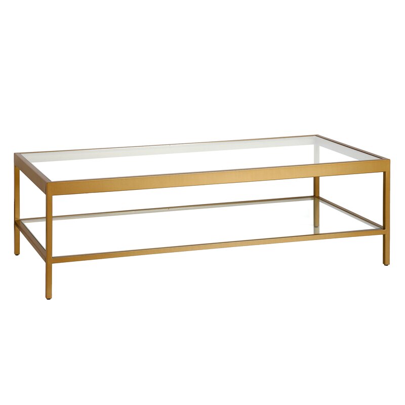 Seral coffee cheap table with storage