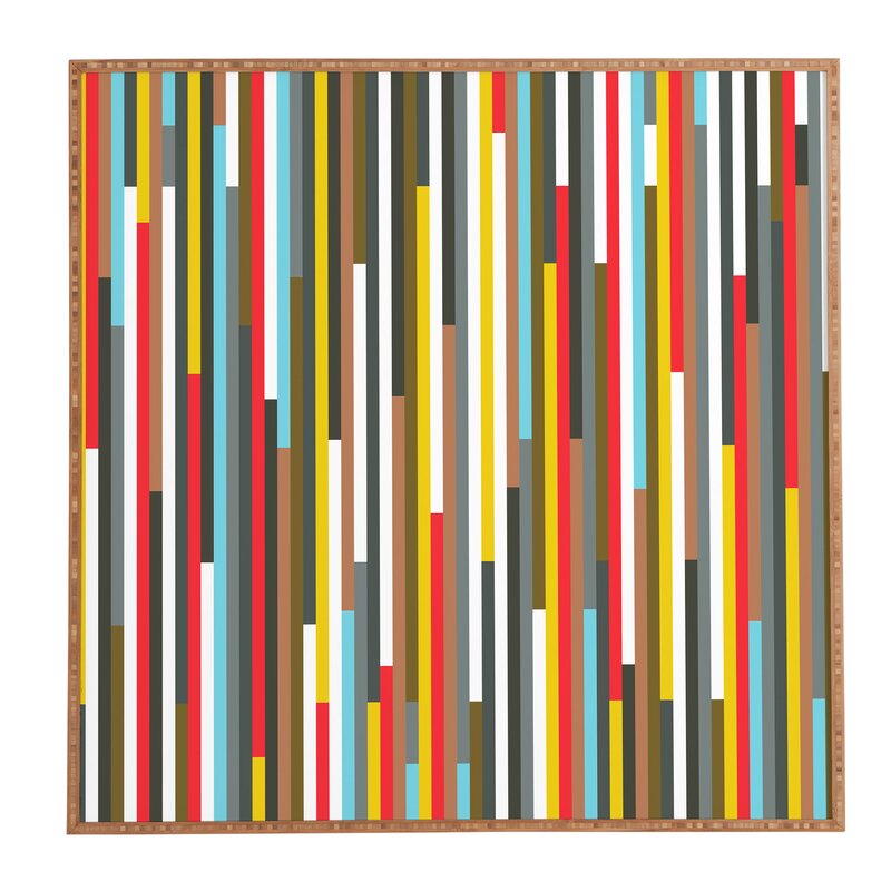 12" H x 12" W x 1" D Ses by Fimbis - Picture Frame Graphic Art on Wood VB297