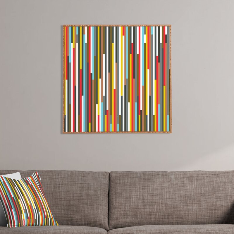 12" H x 12" W x 1" D Ses by Fimbis - Picture Frame Graphic Art on Wood VB297