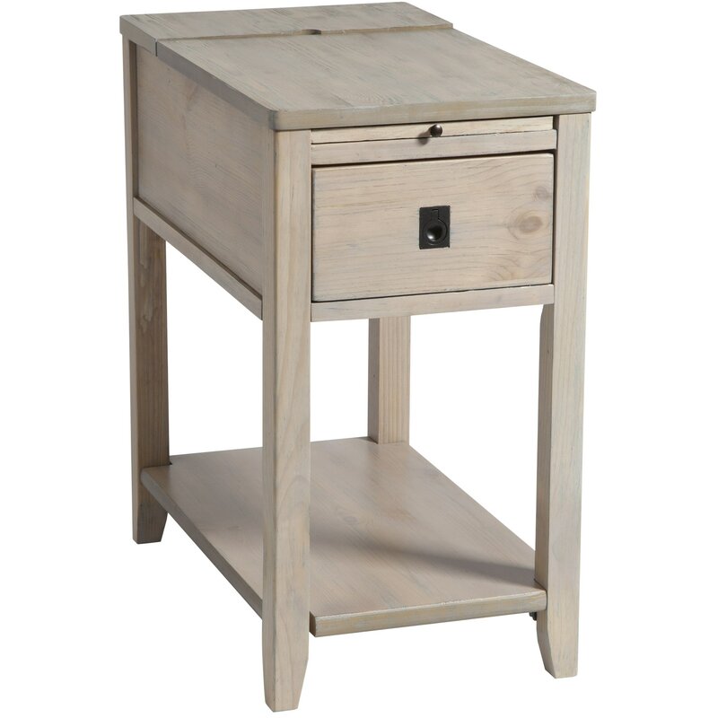 Seville Chairside End Table with Storage 7062