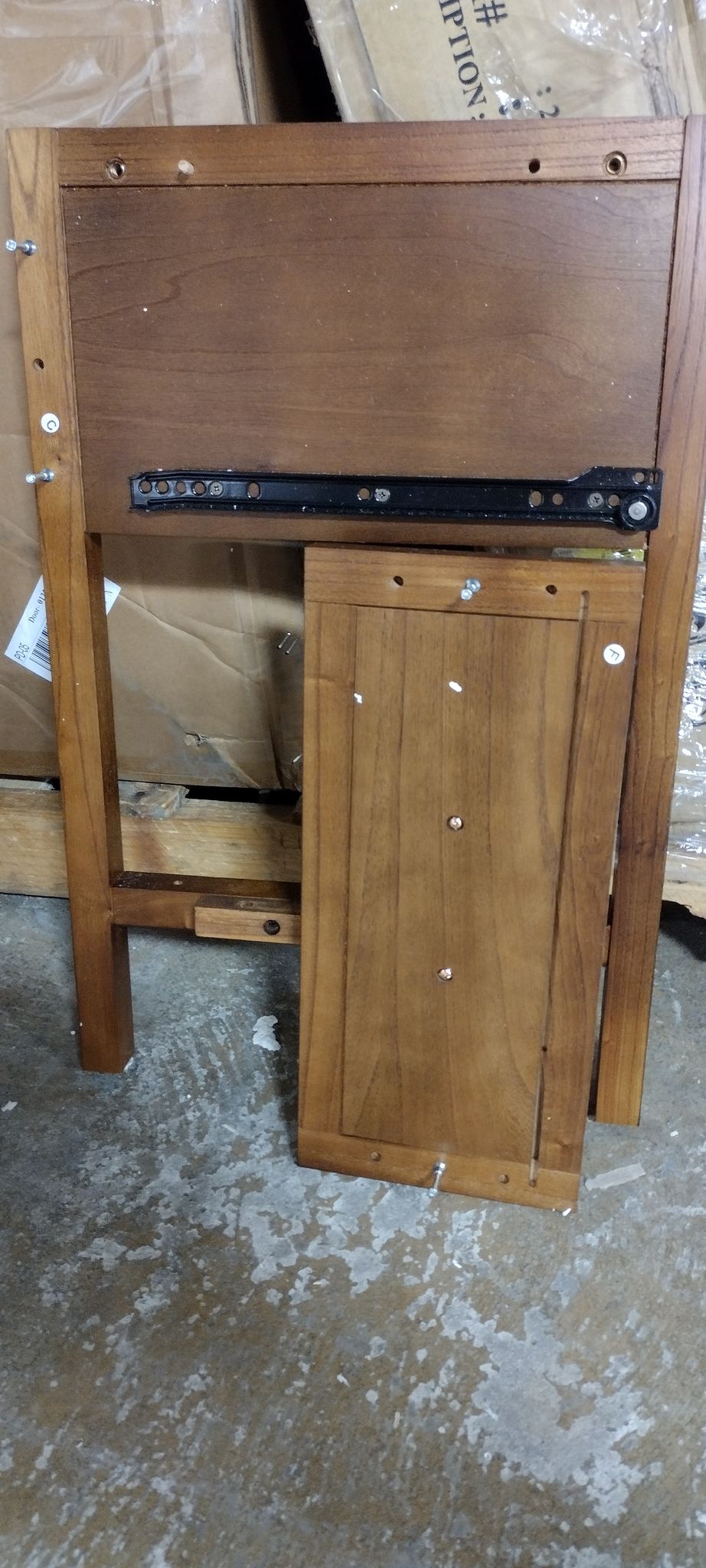 Warwick End Table with Drawer Salvage & Co Indy