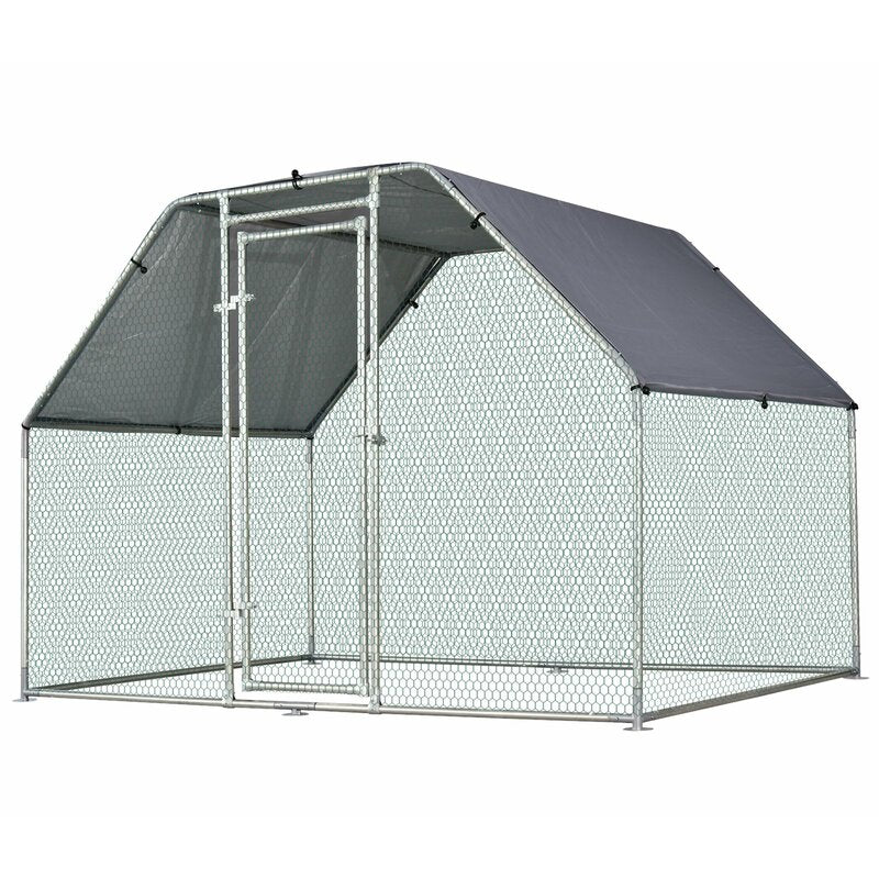 9' x 6' Sharma Walk In Chicken Run with Wire Mesh CYB113