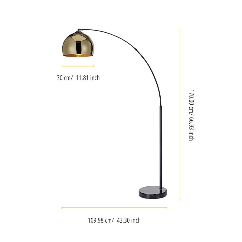 Shearwater 67" Arched Floor Lamp EJ703