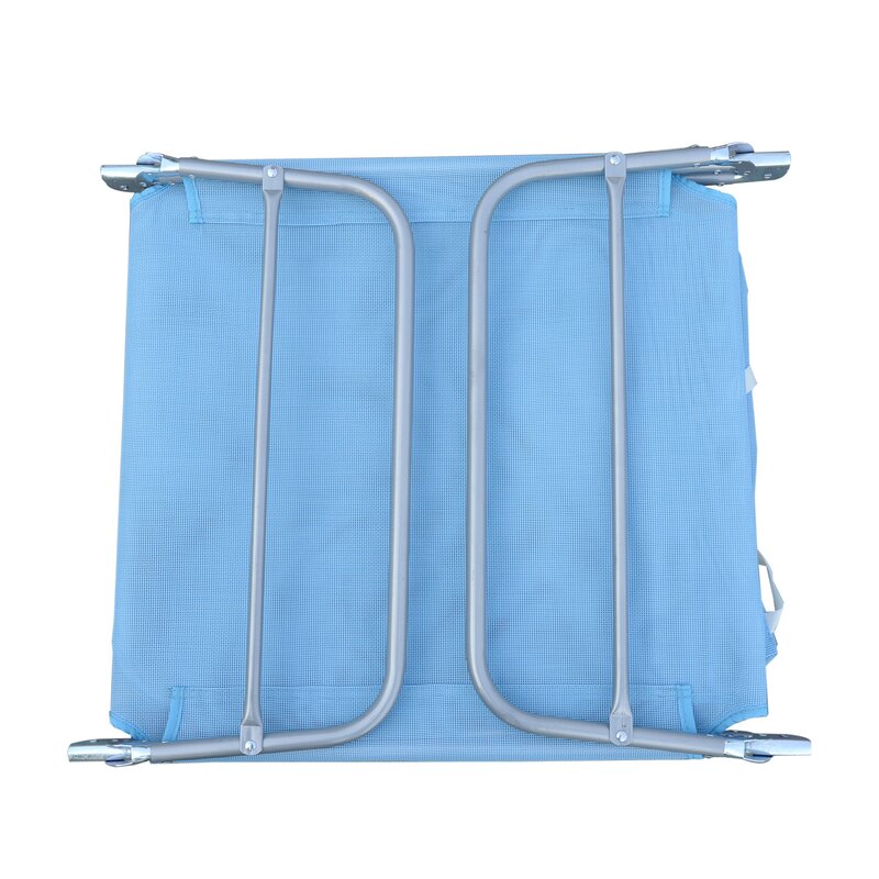 Blue Shelly 71.7'' Long Reclining Single Chaise pt596
