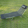 Black Shelly 71.7'' Long Reclining Single Chaise K8518