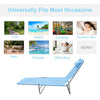 Blue Shelly 71.7'' Long Reclining Single Chaise pt596