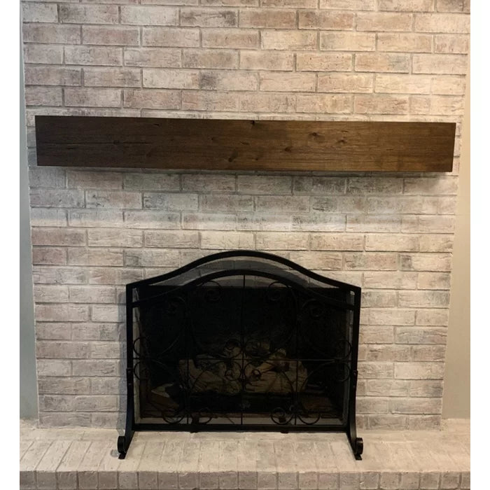 60"W x 8"D Shiela Fireplace Shelf Mantel