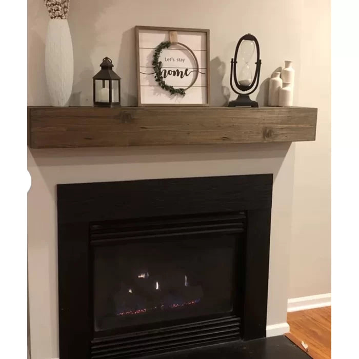60"W x 8"D Shiela Fireplace Shelf Mantel