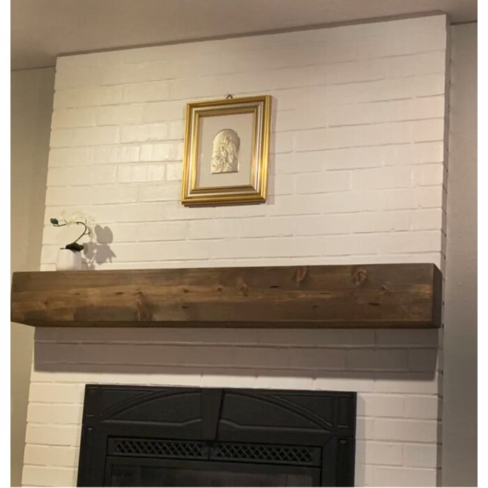 48"/ 8" Shiela Fireplace Shelf Mantel