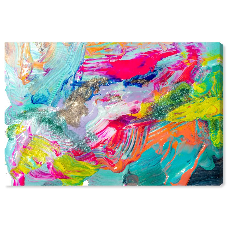 24" H x 36" W x 1.5" D Show Me Love - Painting on Canvas