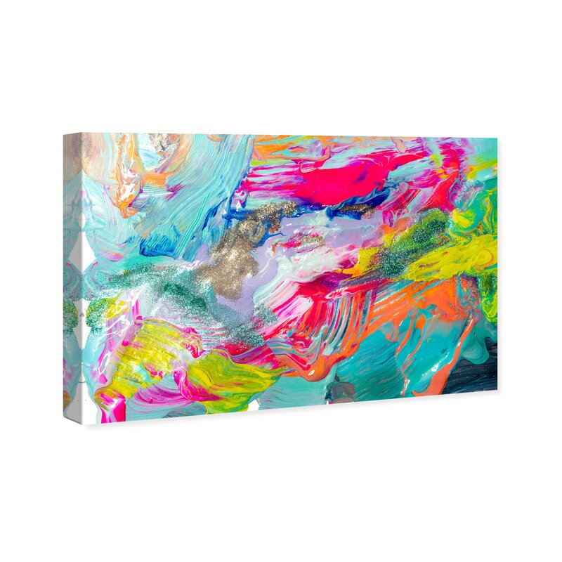 24" H x 36" W x 1.5" D Show Me Love - Painting on Canvas