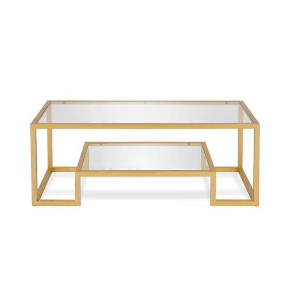 17" H x 45" L x 20" W Shumake Frame Coffee Table with Storage