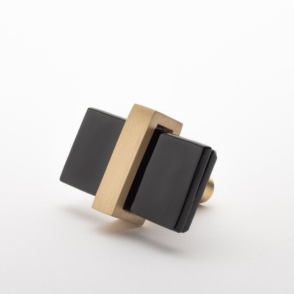2” Length Rectangle Knob, (Set of 3)