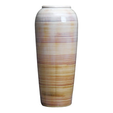 Load image into Gallery viewer, Brown/Pink Signorelli Floor Vase 2234
