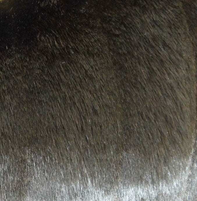 20" x 20" Silky Mink Handmade Luxury Faux Fur Pillow Cover & Insert